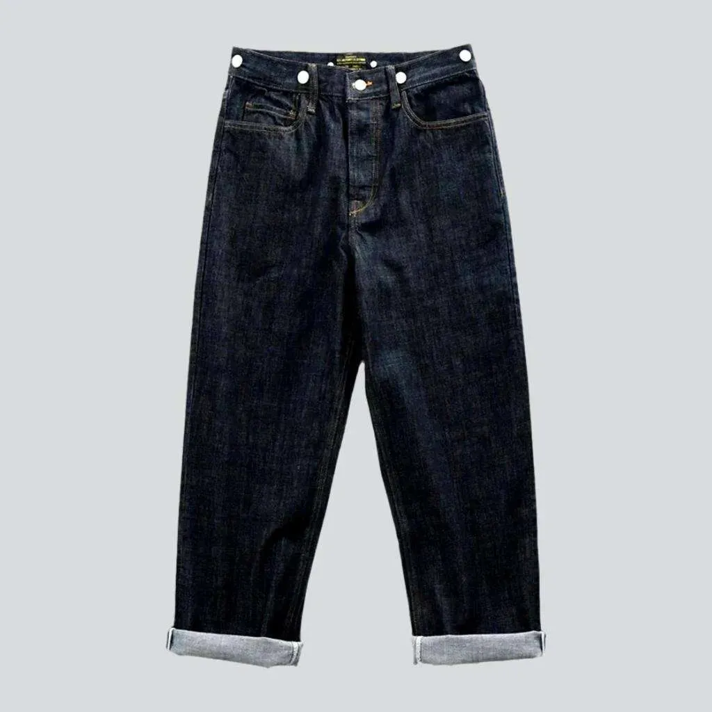 15oz men's self-edge jeans