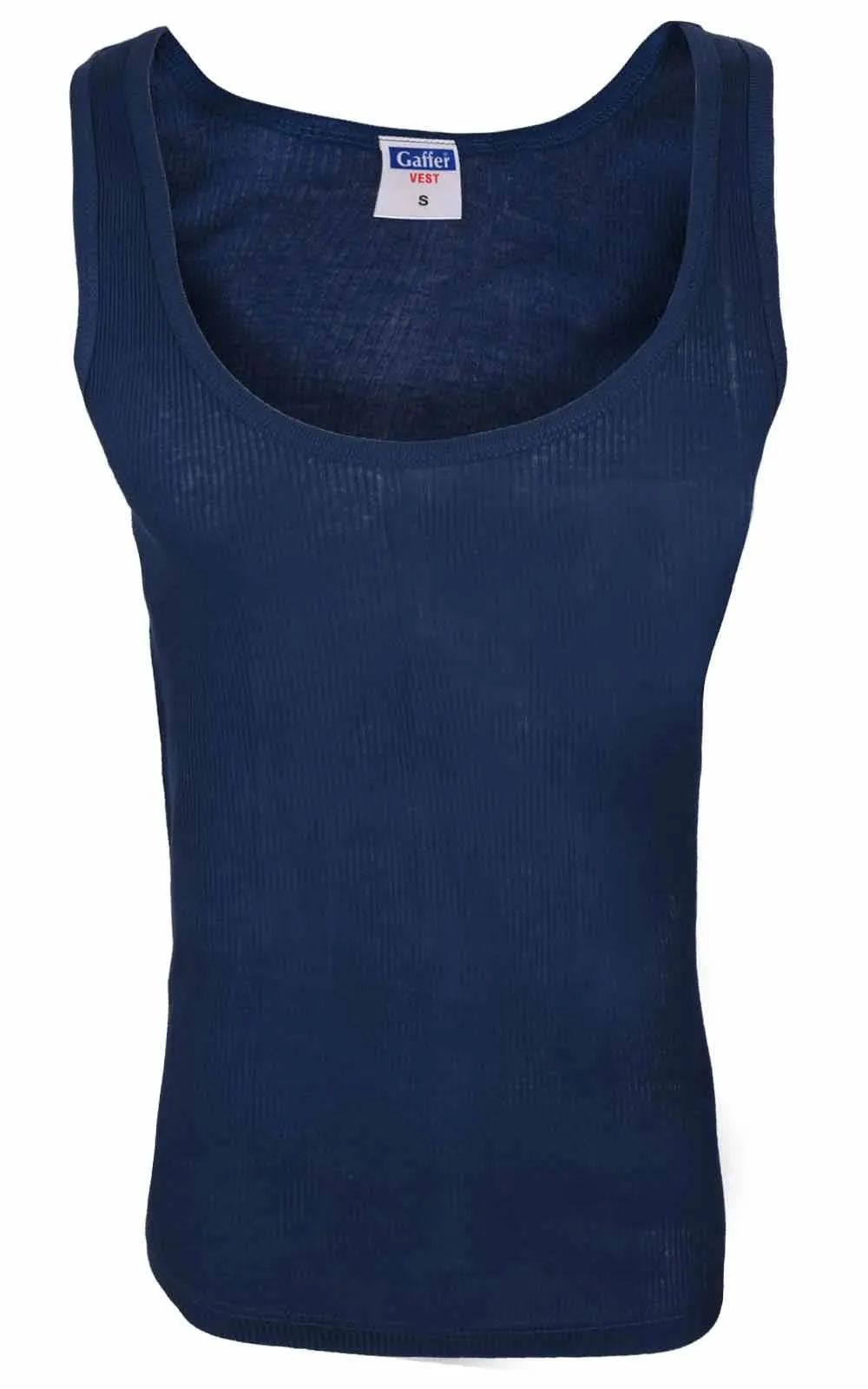 3 Pack Mens Ribbed Vests - 2XL