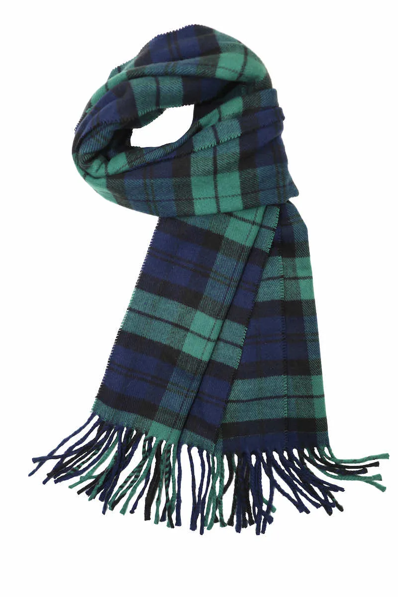 Achillea Scottish Tartan Plaid Cashmere Feel Winter Warm Scarf Unisex