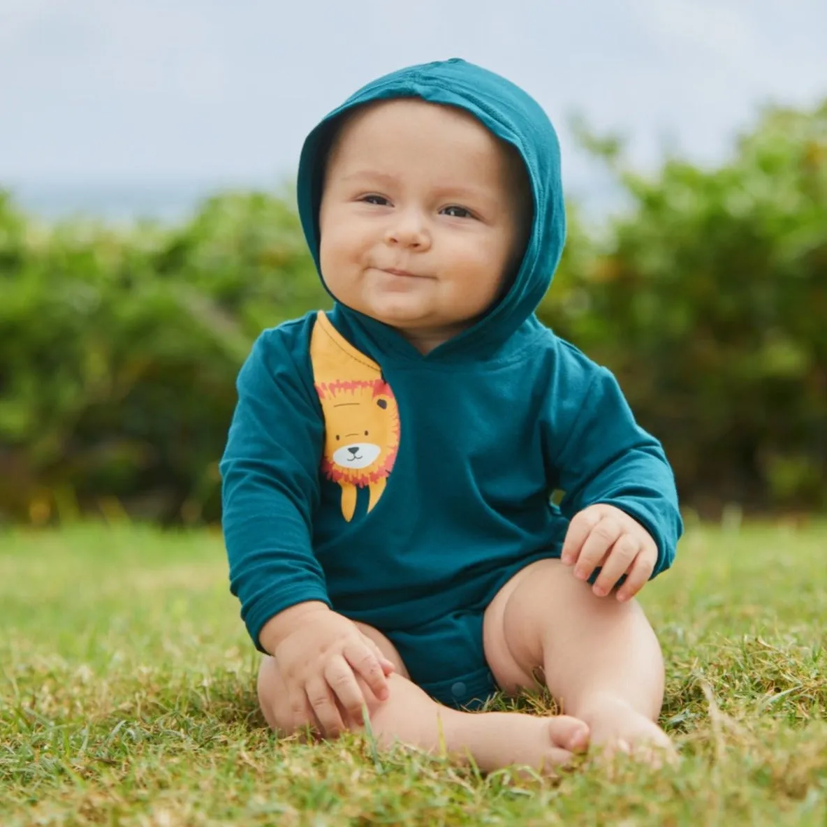 Baby Boy's Hooded Sunzie