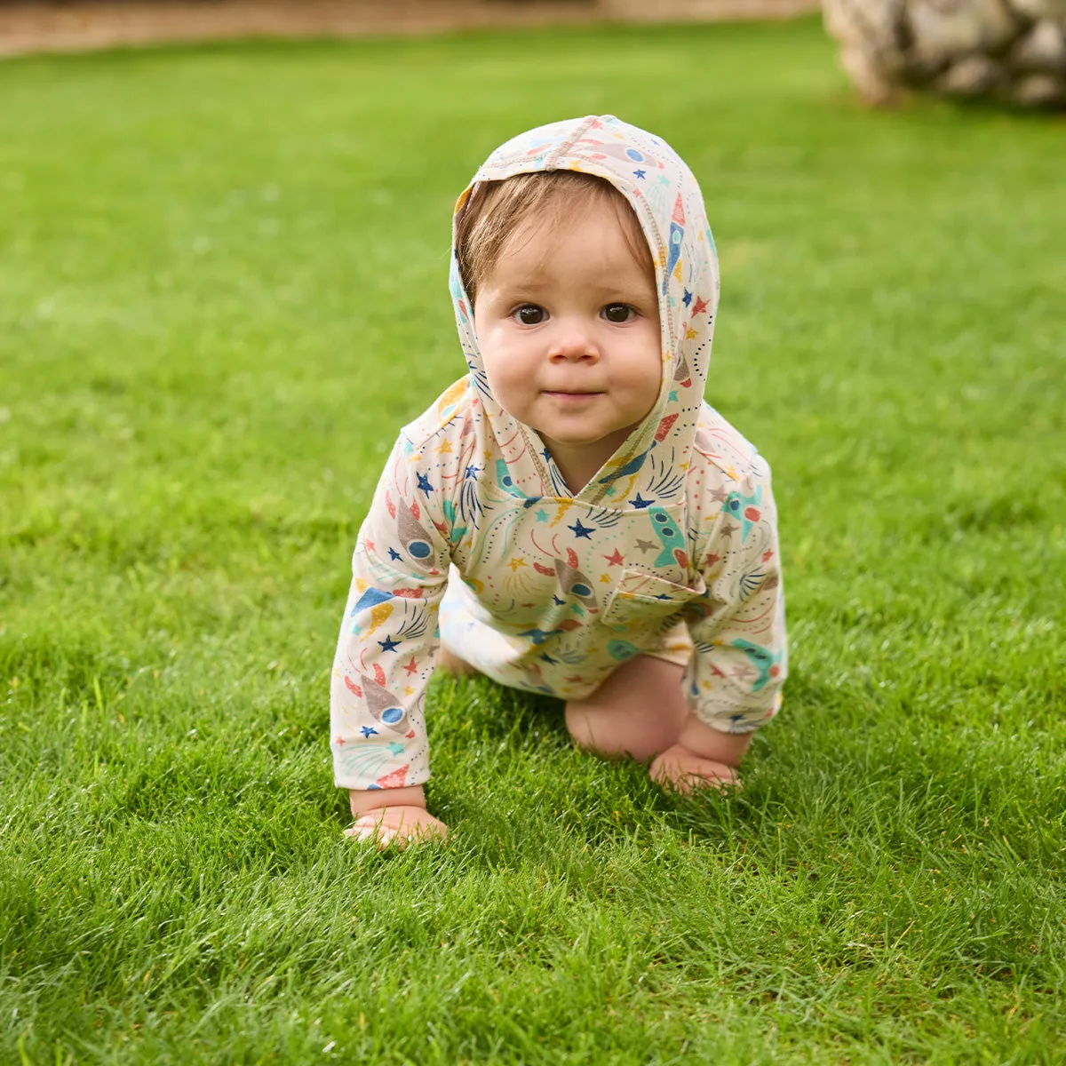 Baby Boy's Hooded Sunzie