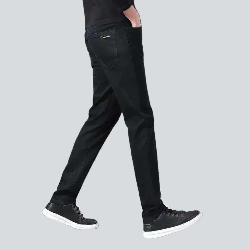 Business style stretch men's jeans