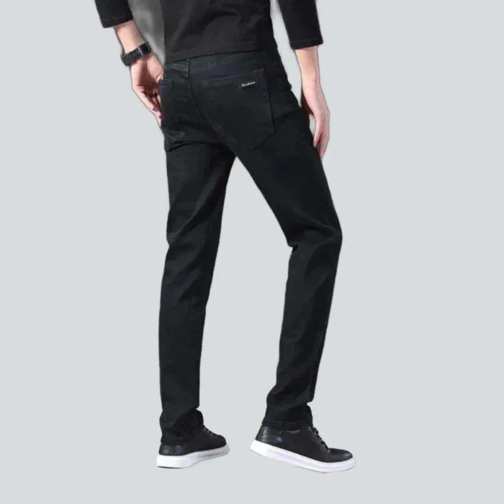 Business style stretch men's jeans