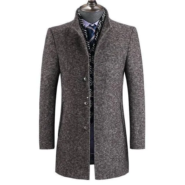 DiCaprio Wool Winter Coat