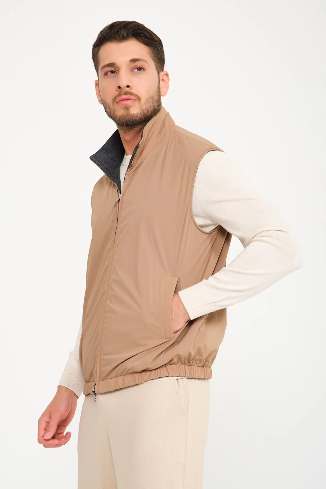 Dual-Terrain Reversible Waterproof Vest