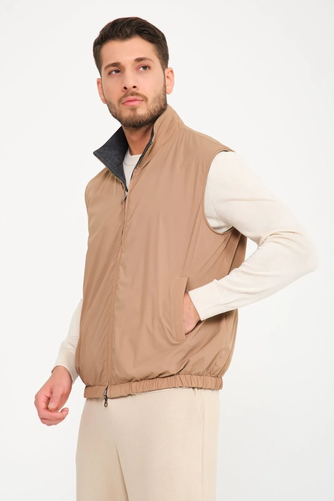 Dual-Terrain Reversible Waterproof Vest