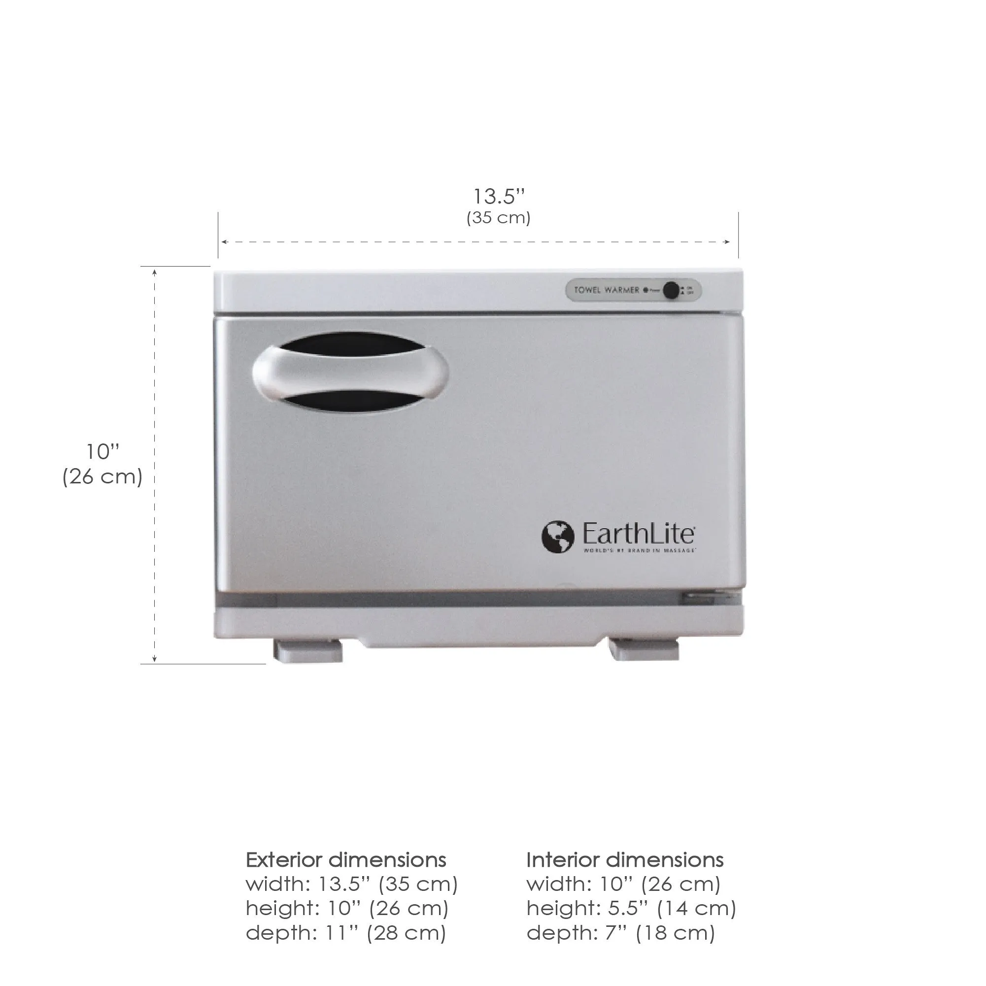 Earthlite Mini Hot Towel Cabinet with UV