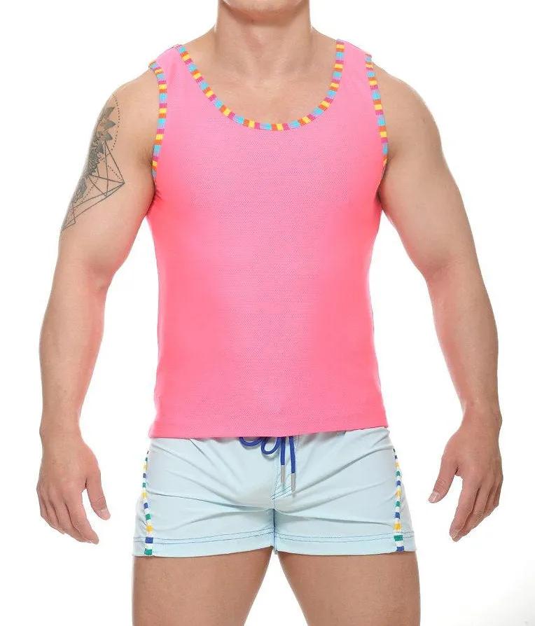 Frey Pride Tank Top   Harness (Pink)