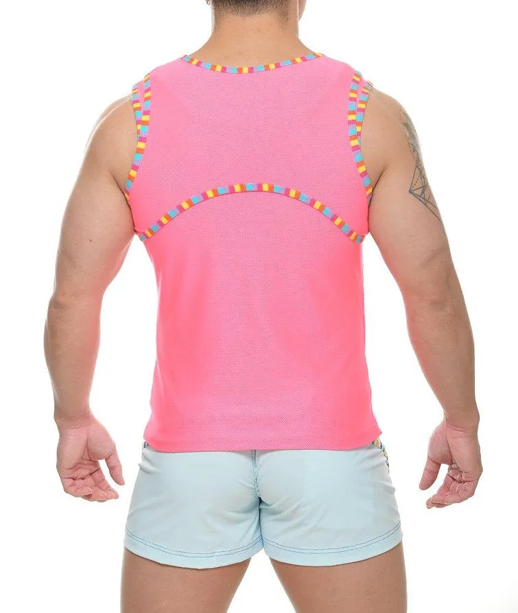 Frey Pride Tank Top   Harness (Pink)