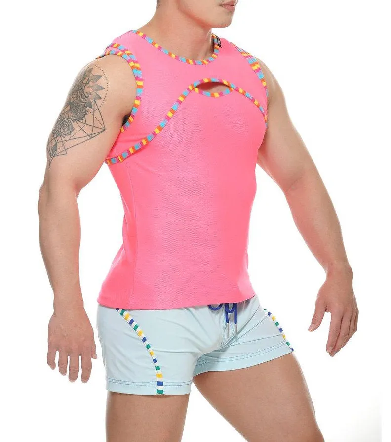 Frey Pride Tank Top   Harness (Pink)