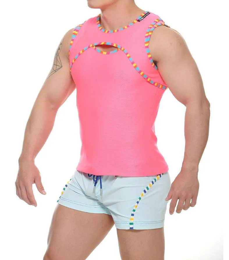 Frey Pride Tank Top   Harness (Pink)