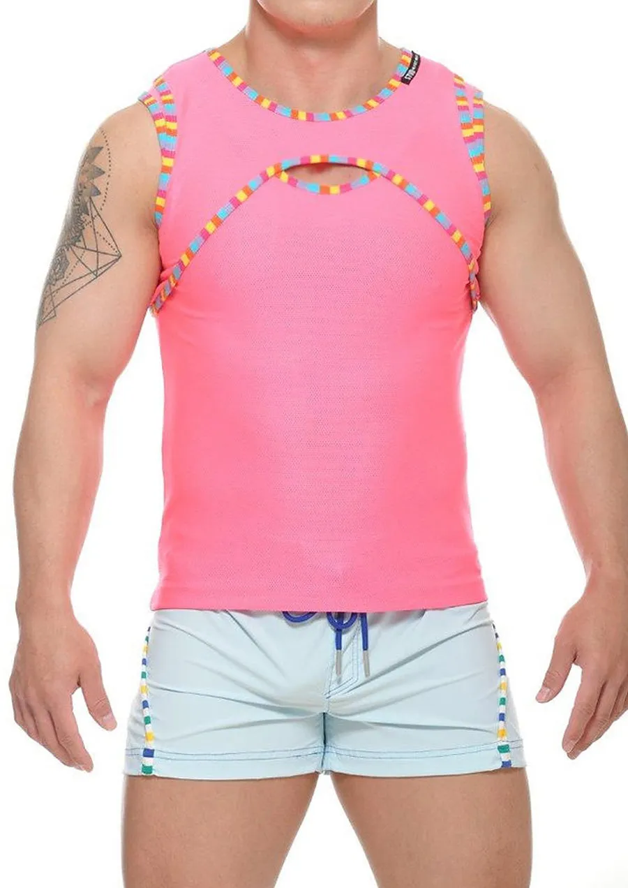 Frey Pride Tank Top   Harness (Pink)