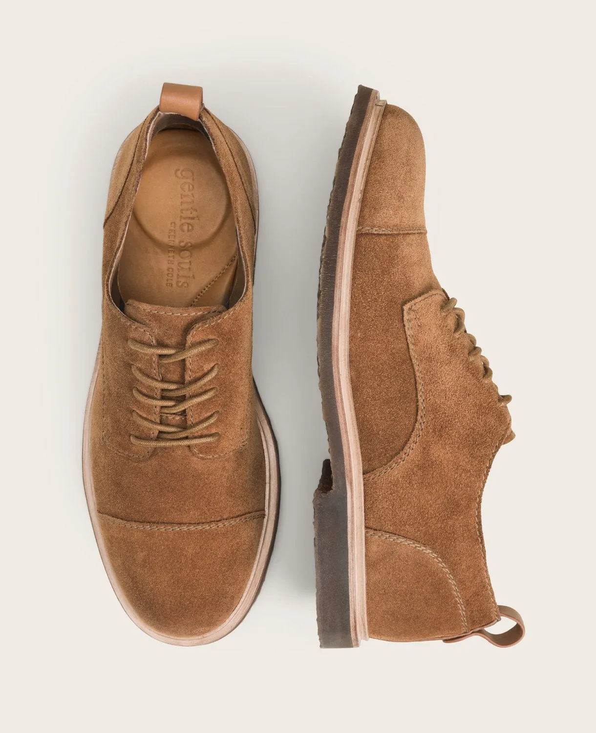 GENTLE SOULS - Donovan Suede Lace-Up Oxford