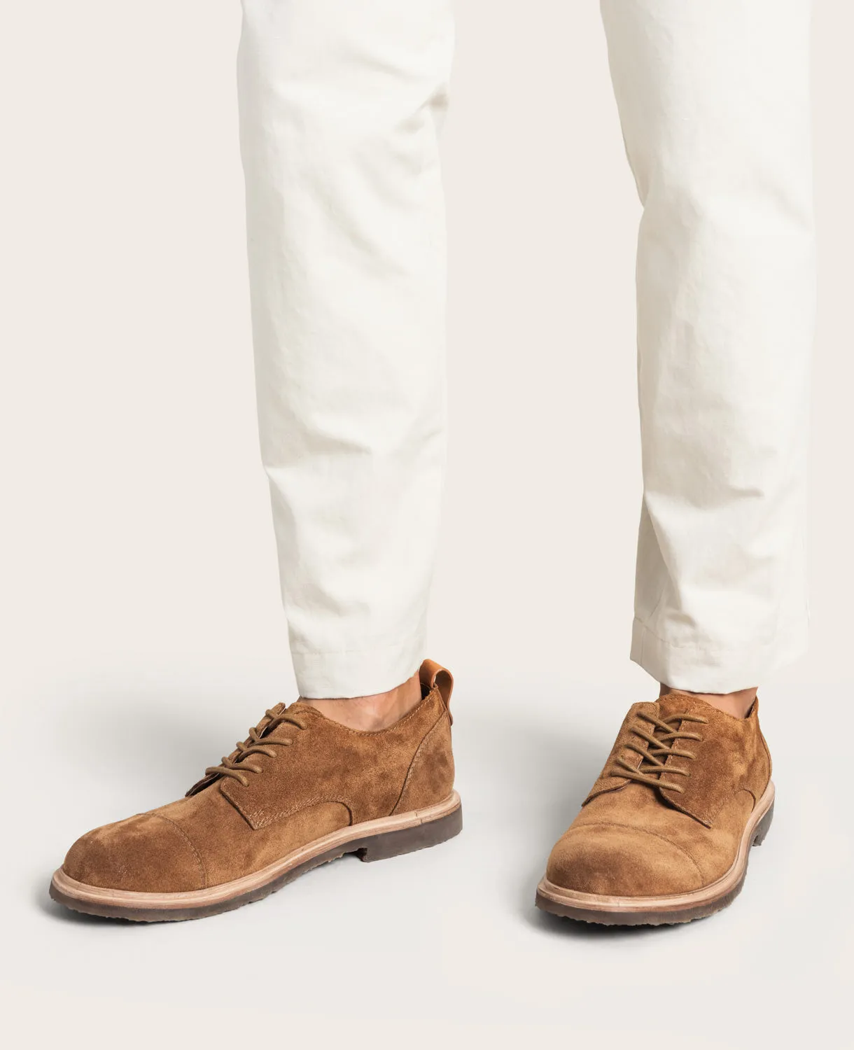 GENTLE SOULS - Donovan Suede Lace-Up Oxford