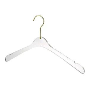 Gold Acrylic Hangers 1pc