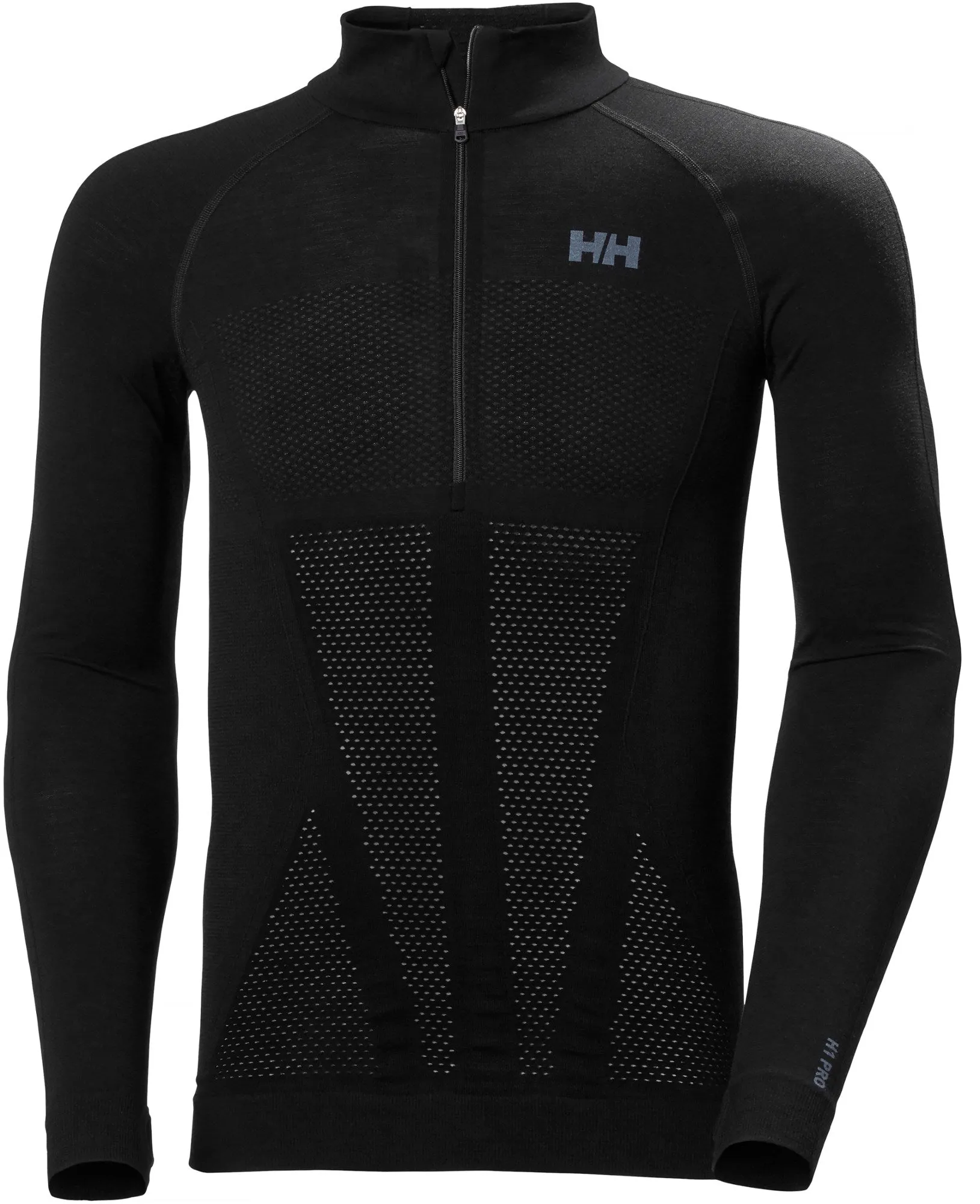 H1 Pro Lifa Seamless Base Layer Half Zip - Men's Helly Hansen black