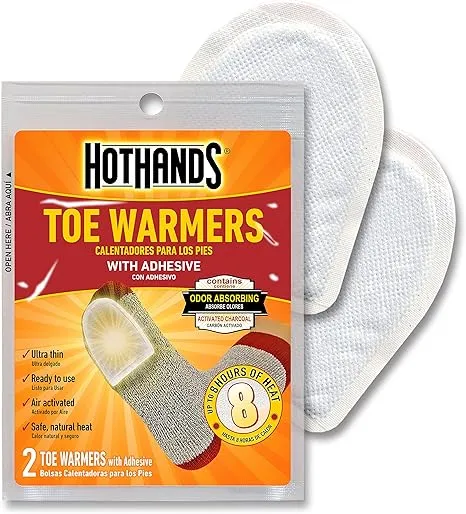 HotHands Pair of 8 Hour Hand and Toe Warmers