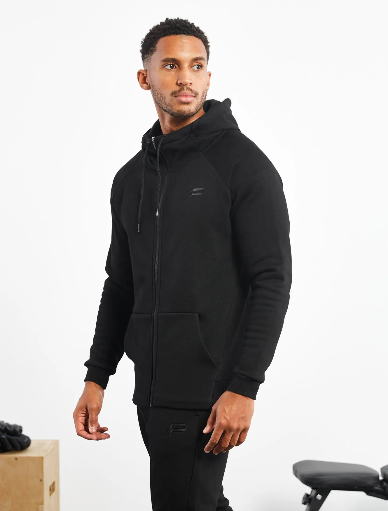 Icon Tapered Jacket - Black