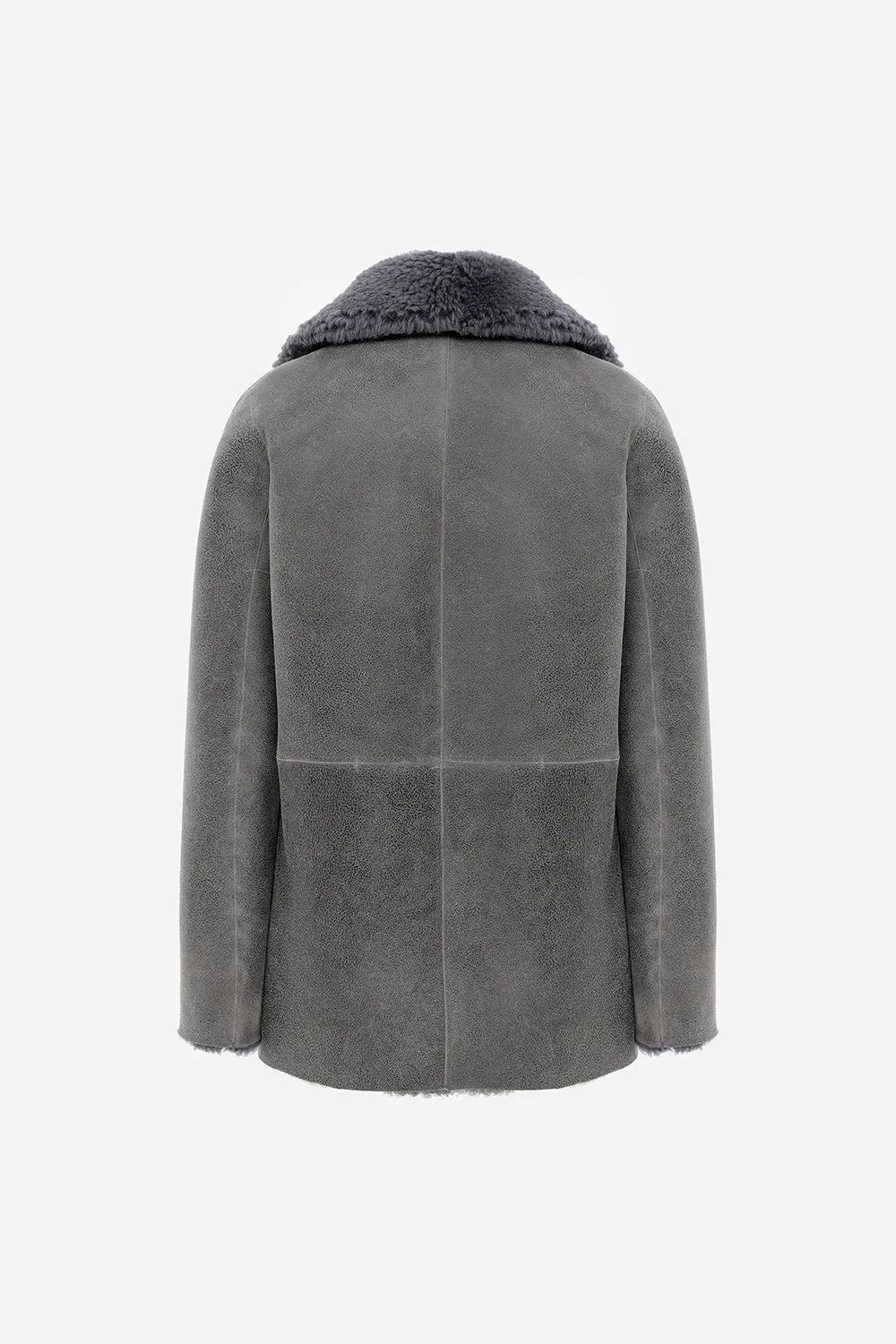 Juno - Reversible Iceland Shearling Leather Coat