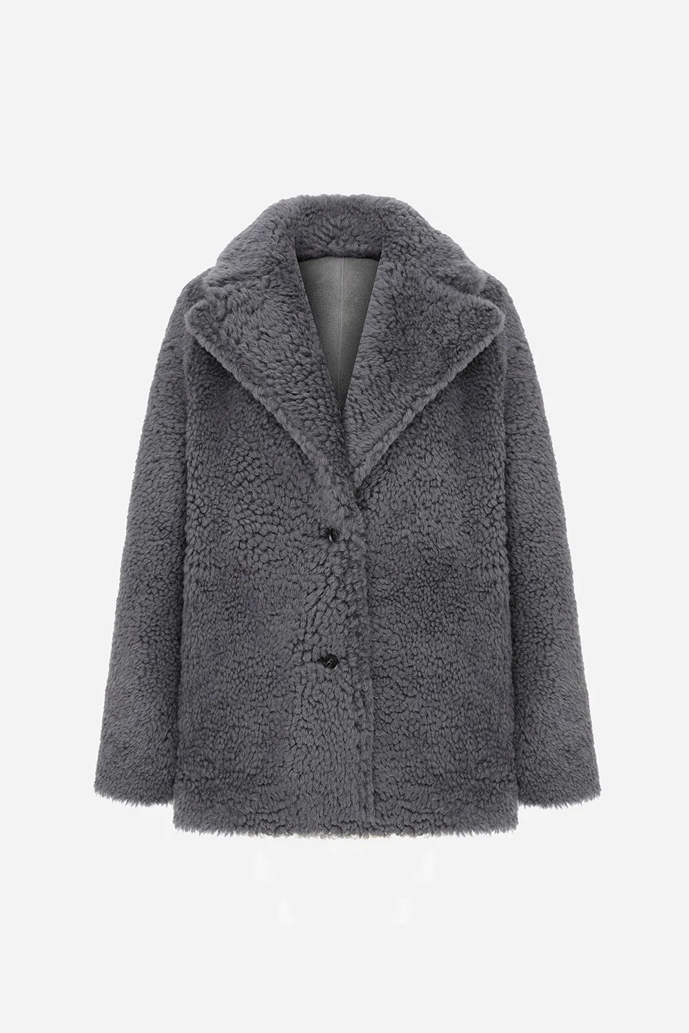 Juno - Reversible Iceland Shearling Leather Coat