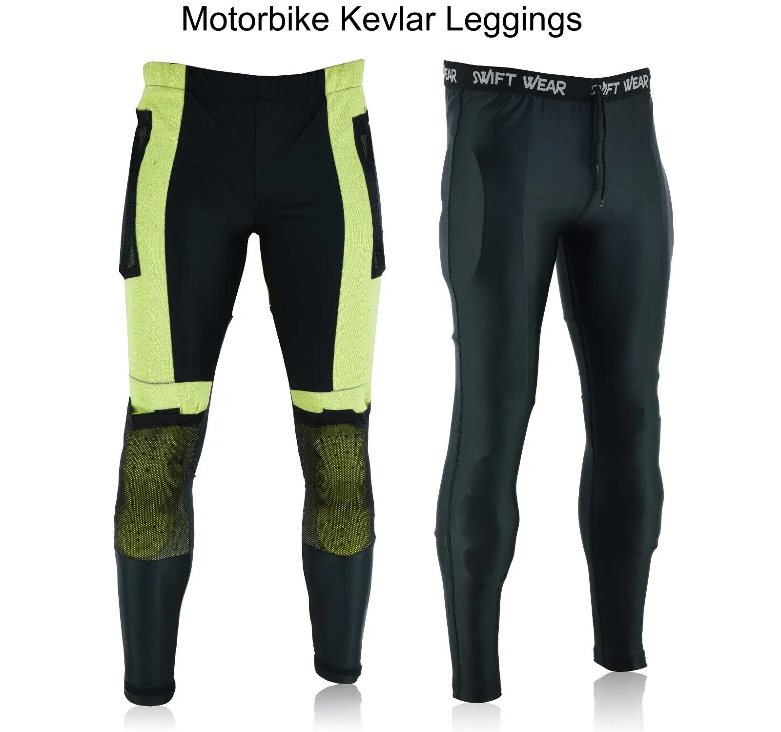 Kevlar Armored Motorbike Unisex Leggings