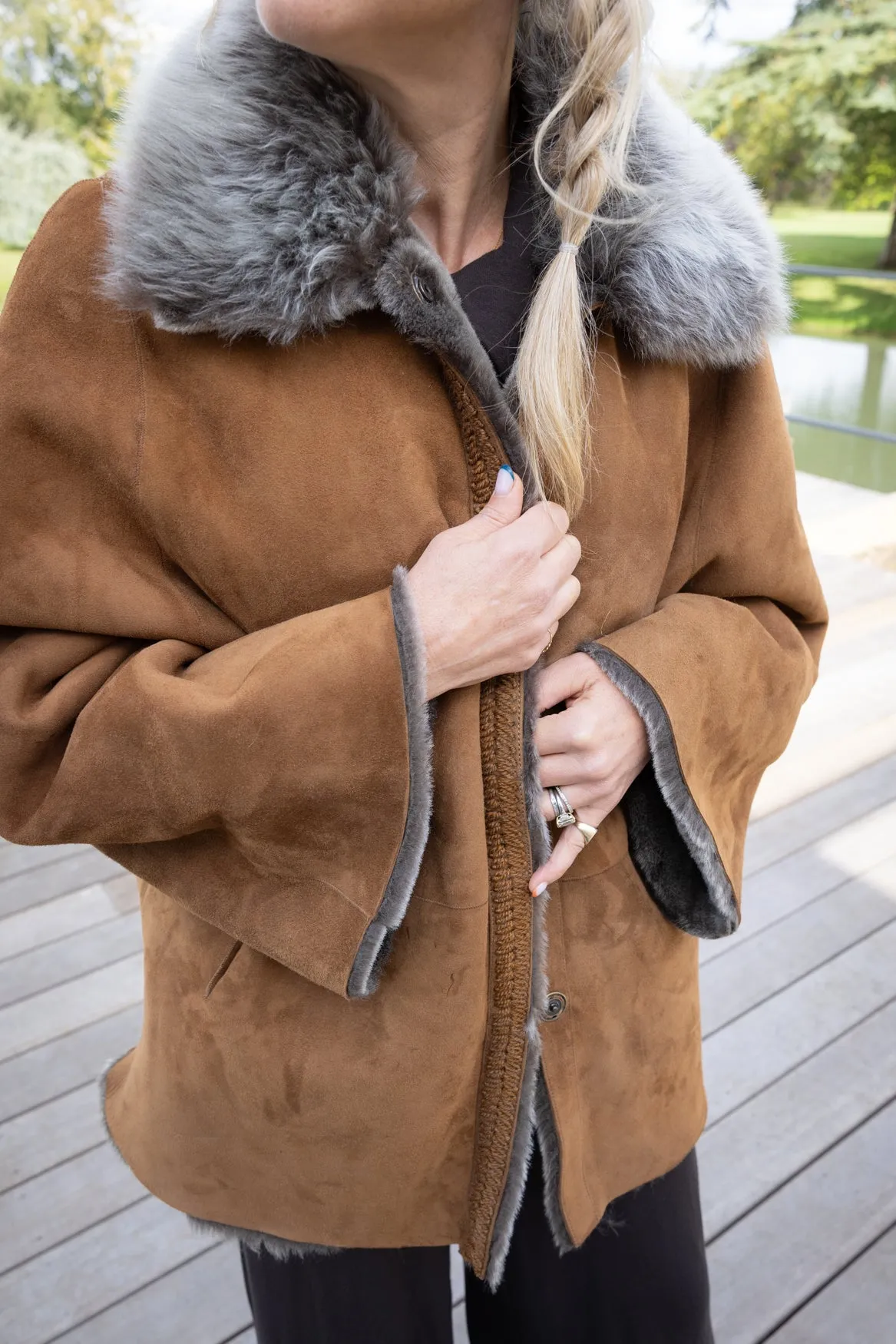 Mateau Shearling Coat