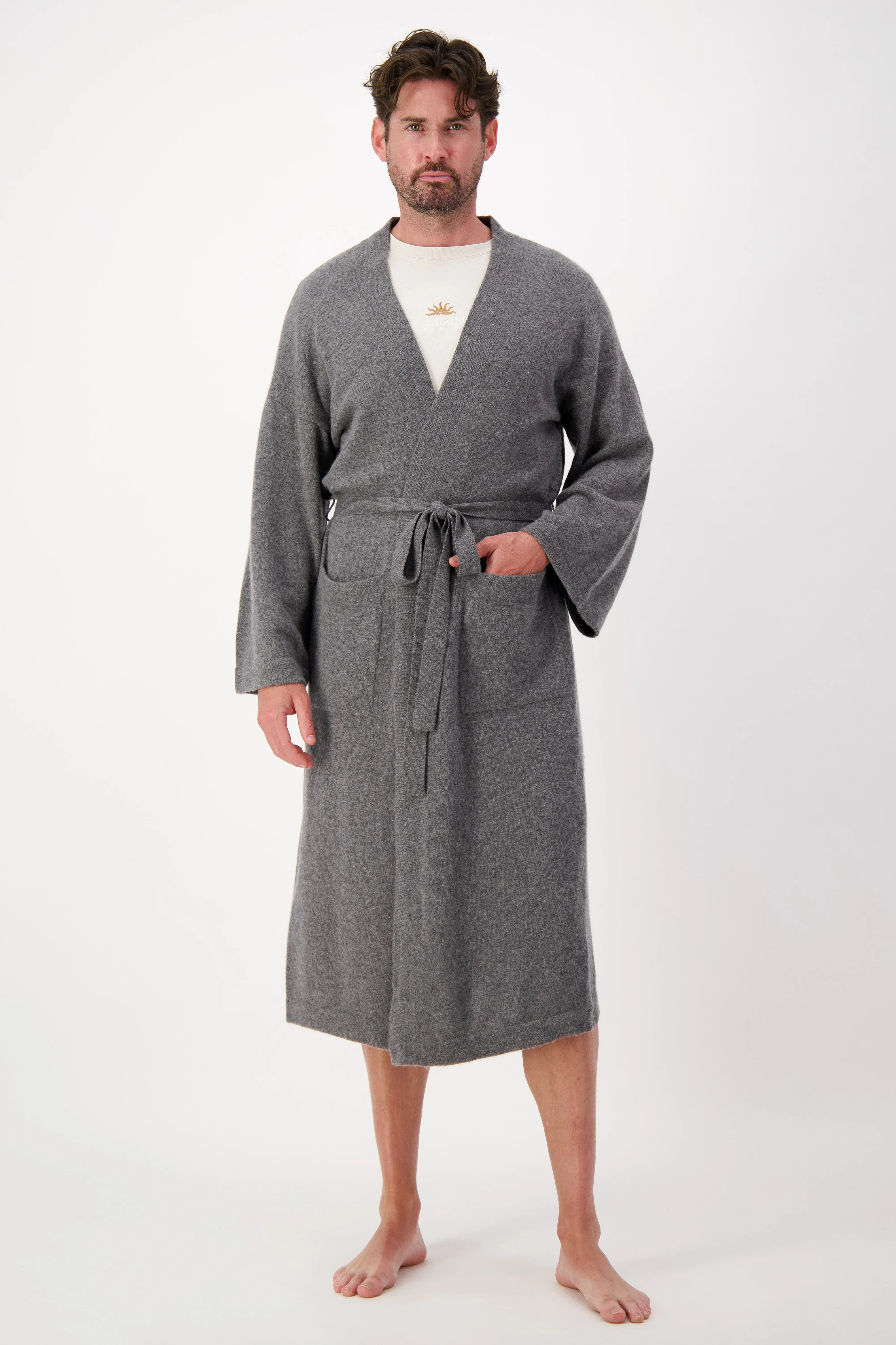 Men's Cashmere Luxury Robe