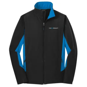 Men's Chevrolet EV Core Colorblock Soft Shell Jacket