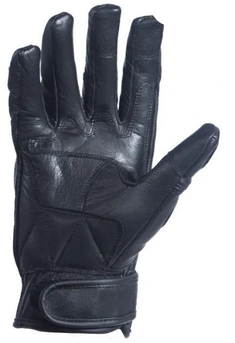 Men's Premium Leather Hard Knuckle Glove, GLZ84-DL