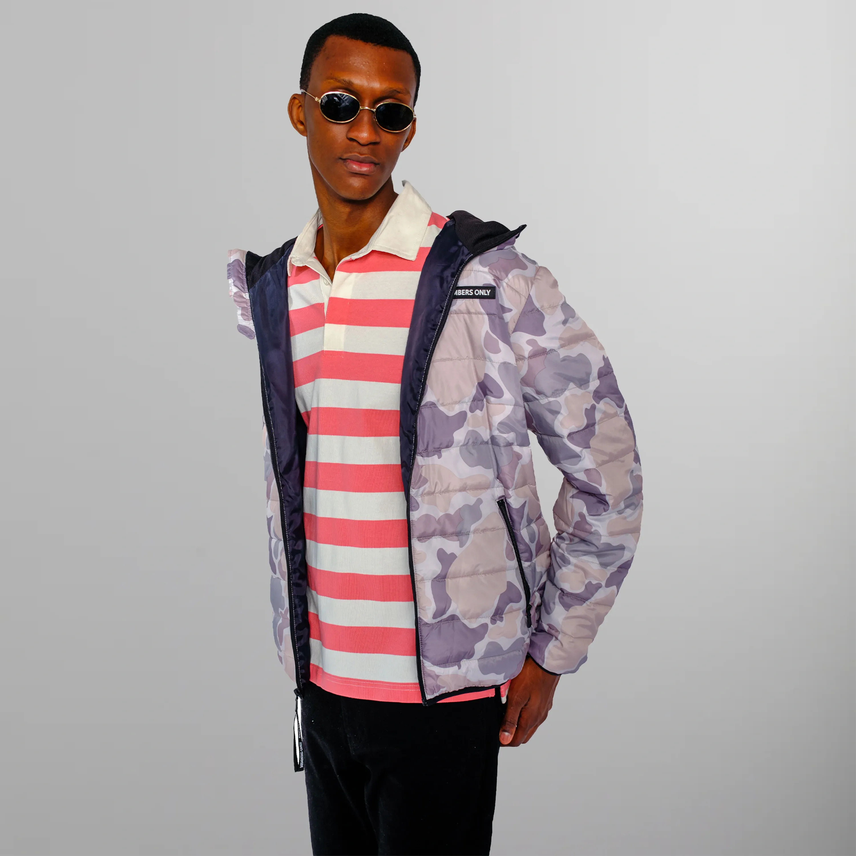 Men's Solid Packable Jacket  - FINAL SALE