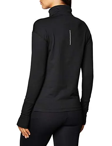 Nike Element Women 1 2 Zip Running Top Black