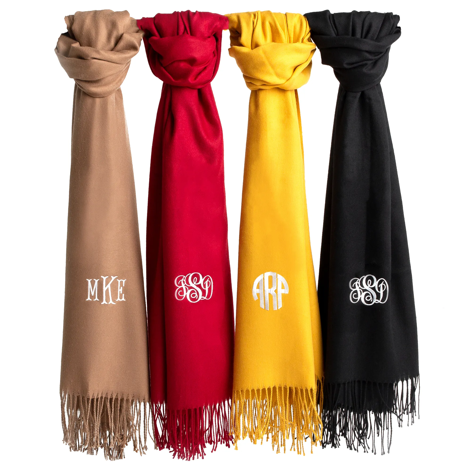 Personalized Monogram Scarf