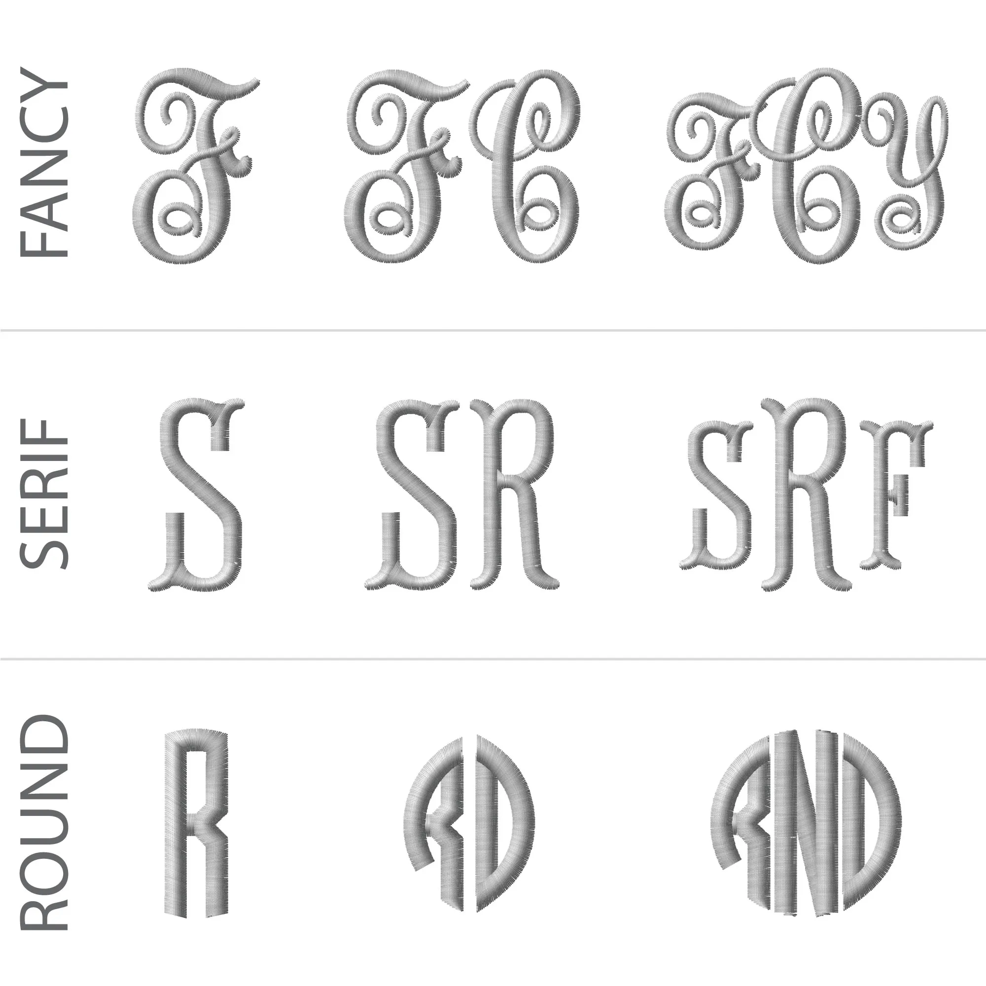 Personalized Monogram Scarf