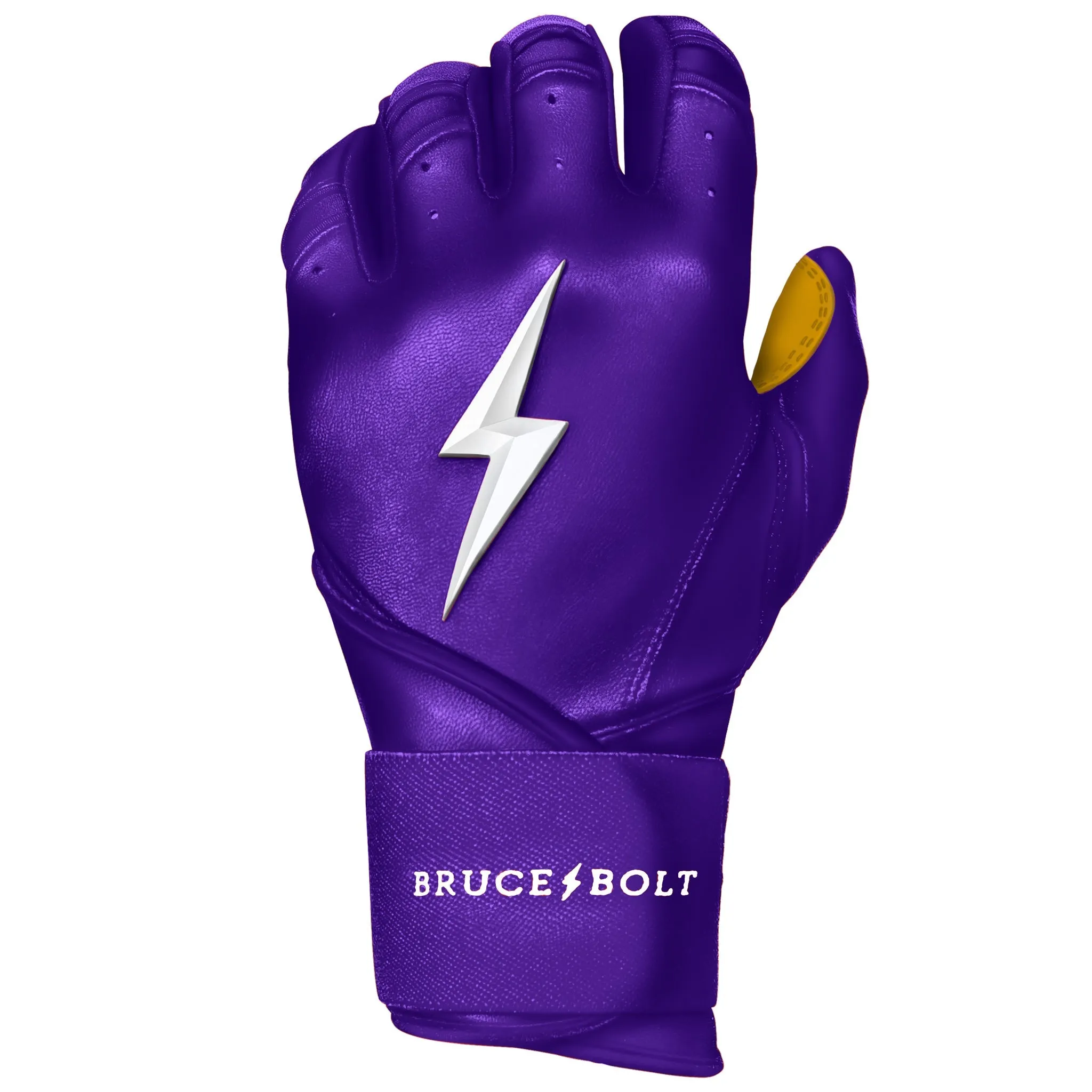 PREMIUM PRO Long Cuff Batting Gloves | Purple