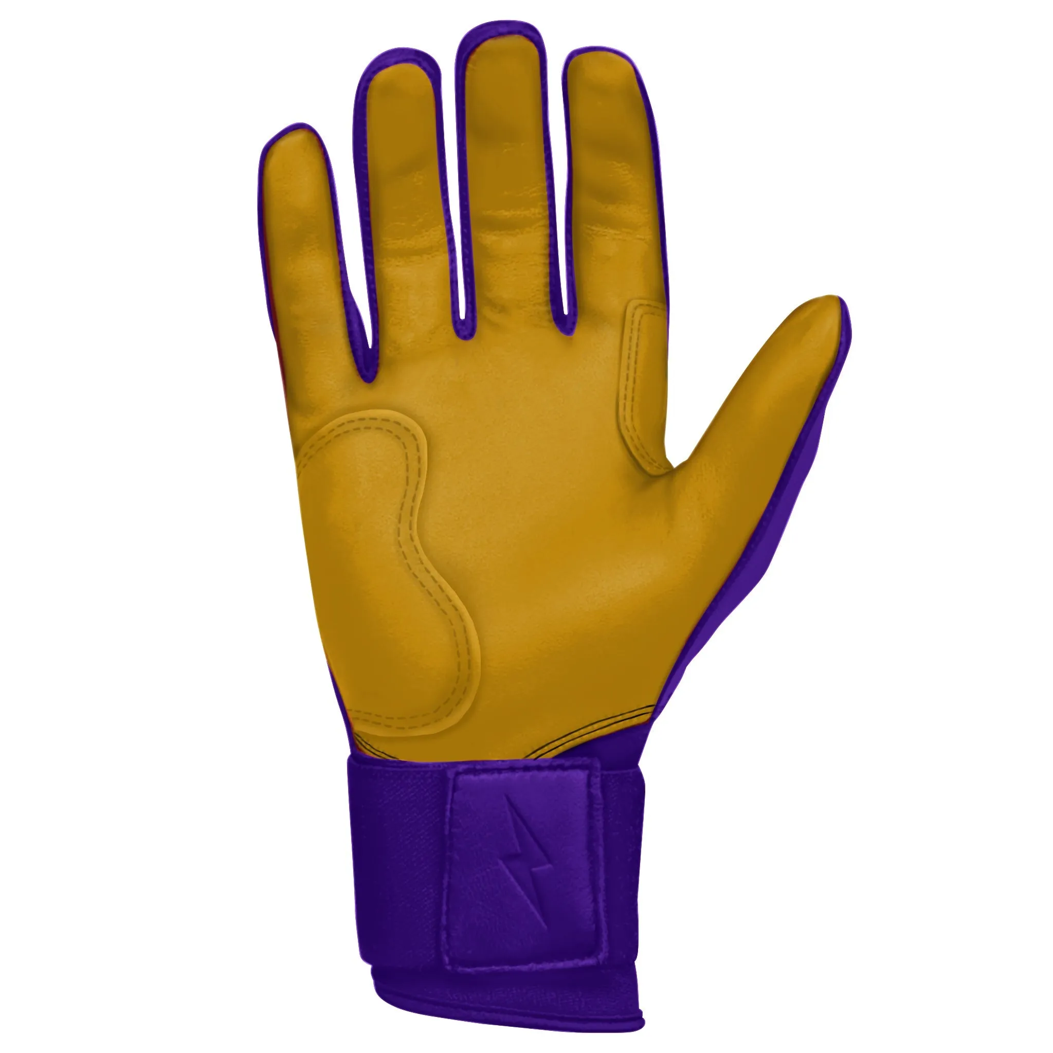 PREMIUM PRO Long Cuff Batting Gloves | Purple