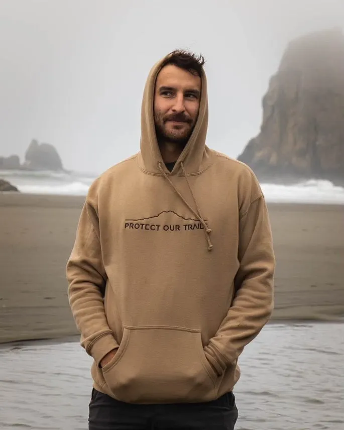 Protect our Trails Hoodie - Sandstone