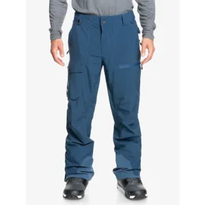 Quiksilver Mens Utility Snow Pant- Blue