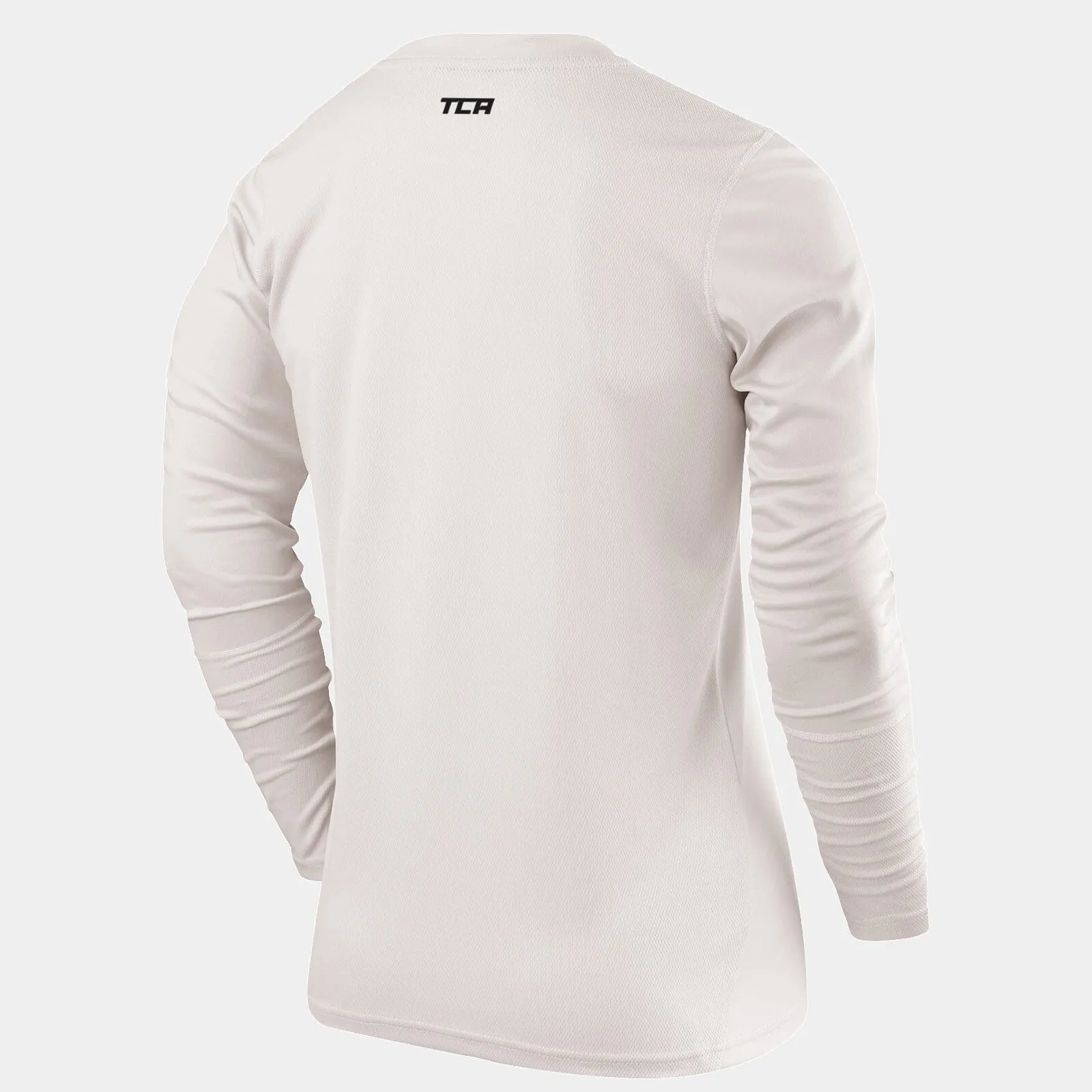 Stamina Long Sleeve Crew Neck Running Top For Men With Thumbholes