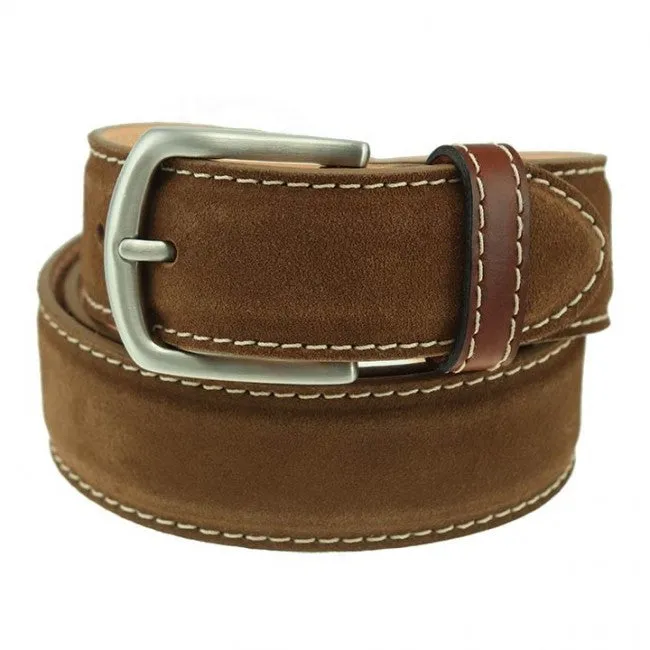 T.B. Phelps Warwick Suede Belt (Dirty Buck)