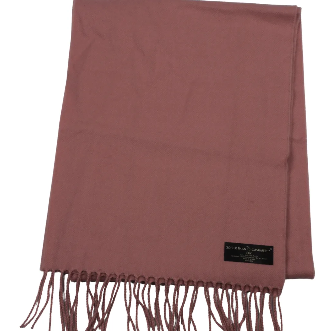 ZTW4350 - Plain Softer Than Cashmere Scarf 12inch x 72inch