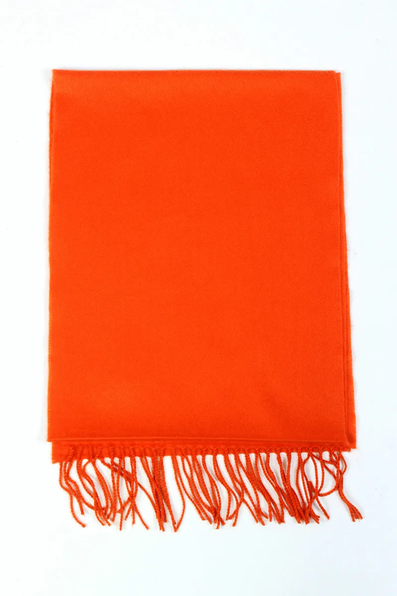 ZTW4350 - Plain Softer Than Cashmere Scarf 12inch x 72inch