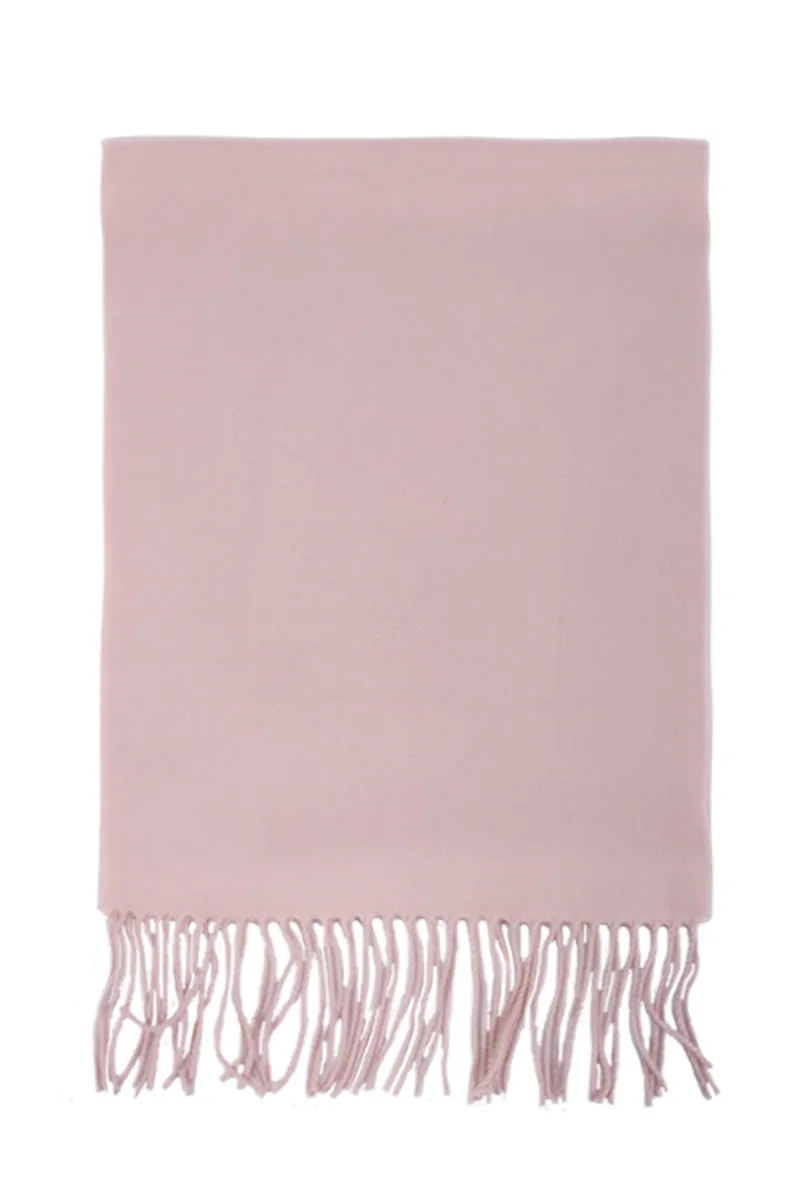 ZTW4350 - Plain Softer Than Cashmere Scarf 12inch x 72inch