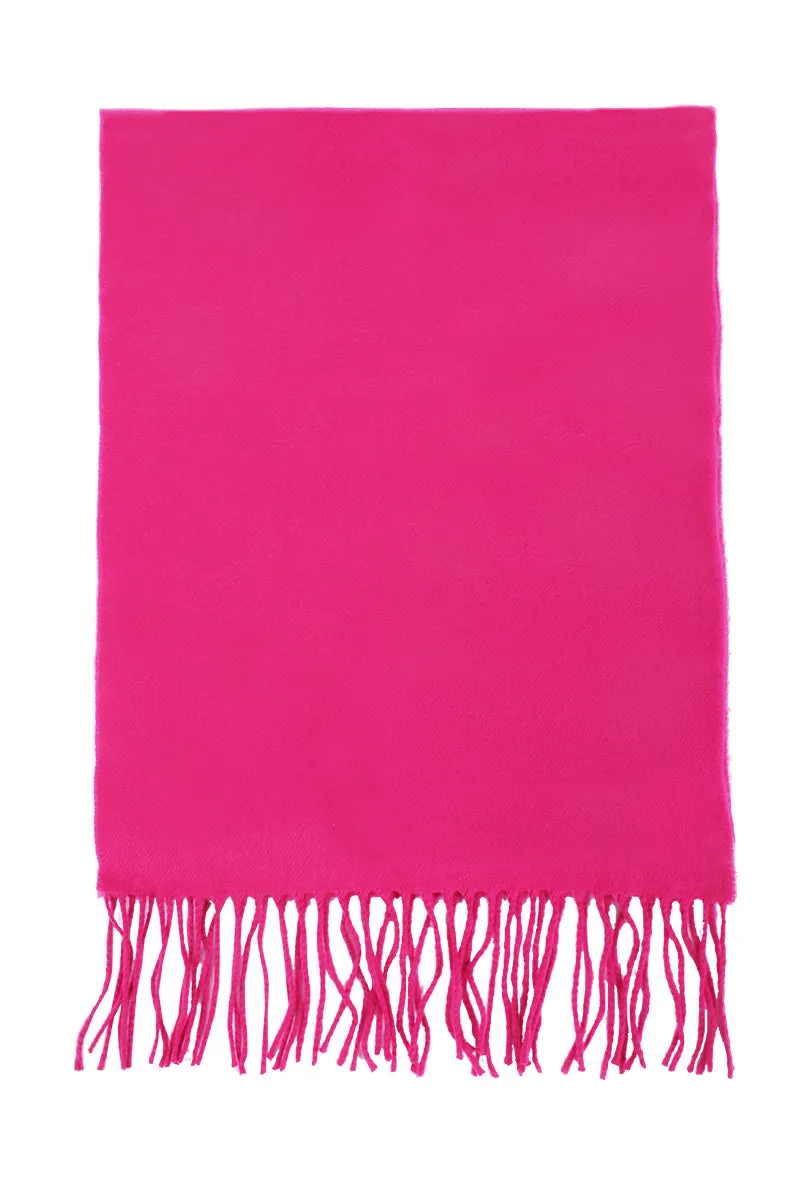 ZTW4350 - Plain Softer Than Cashmere Scarf 12inch x 72inch