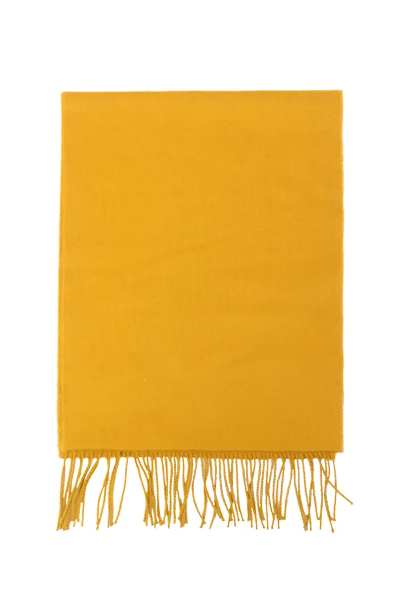 ZTW4350 - Plain Softer Than Cashmere Scarf 12inch x 72inch